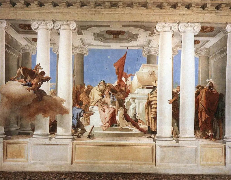 Iphigenes Offer - Giovanni Battista Tiepolo