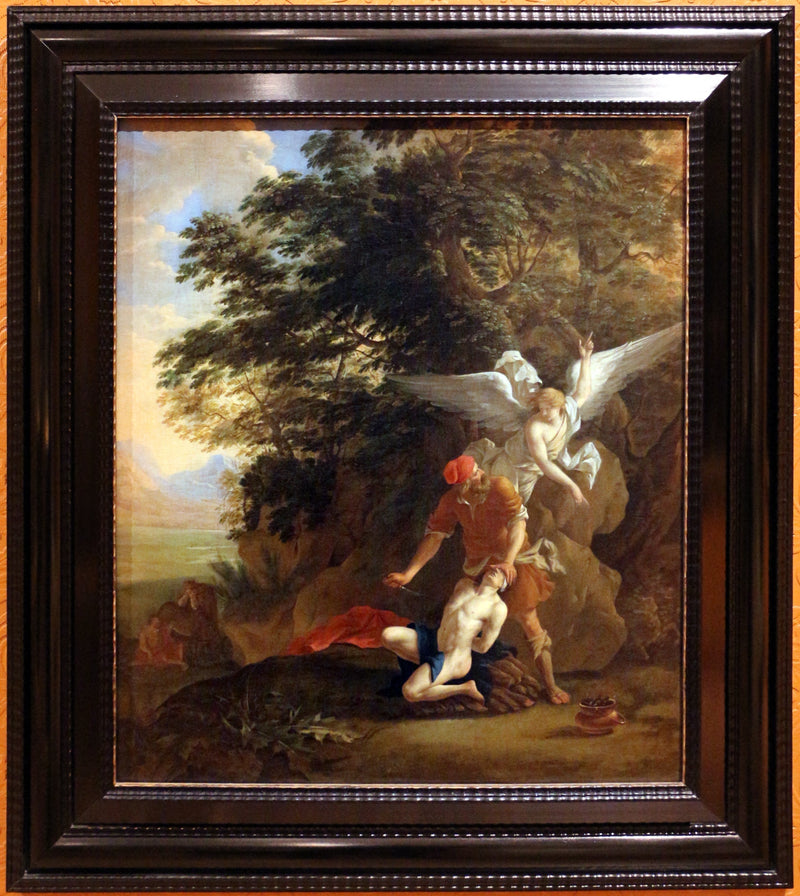 De Offerande van Isaak - Simon Vouet