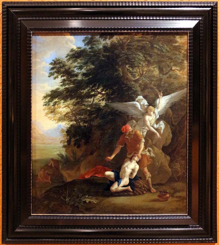 De Offerande van Isaak - Simon Vouet