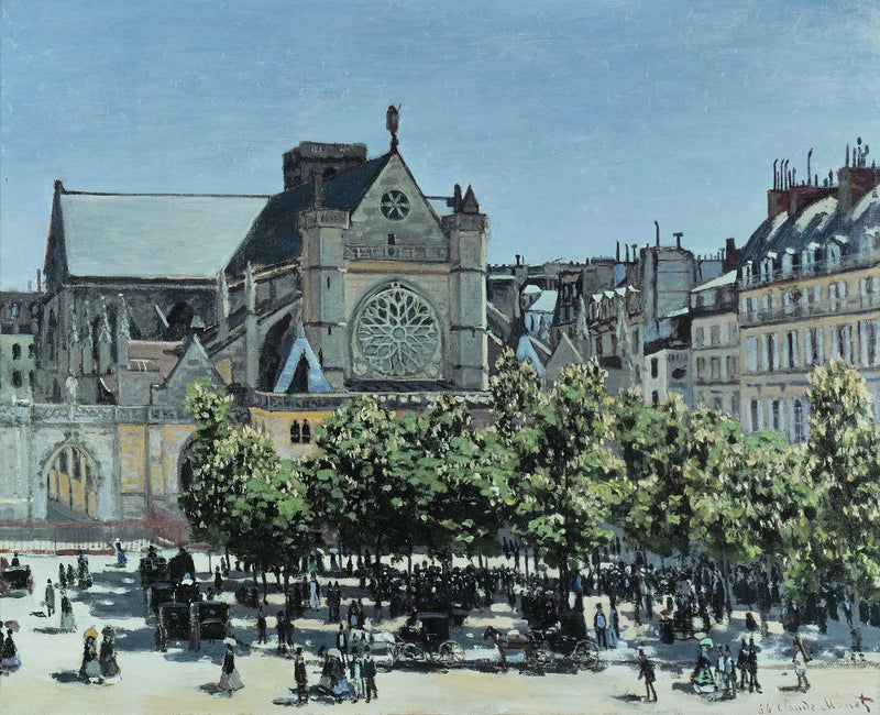 De Saint-Germain de l'Auxerrois Parijs - Claude Monet