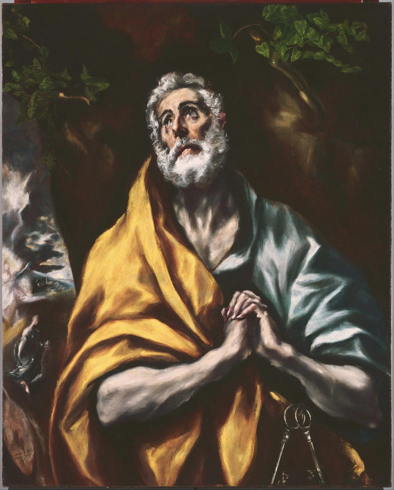 De berouwvolle Sint-Pieter - El Greco