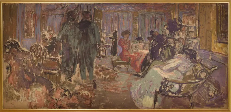 De salon des Hessel - Édouard Vuillard