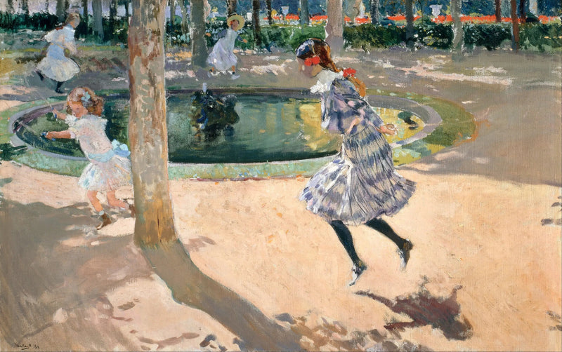 Het Touwspringen - Joaquín Sorolla