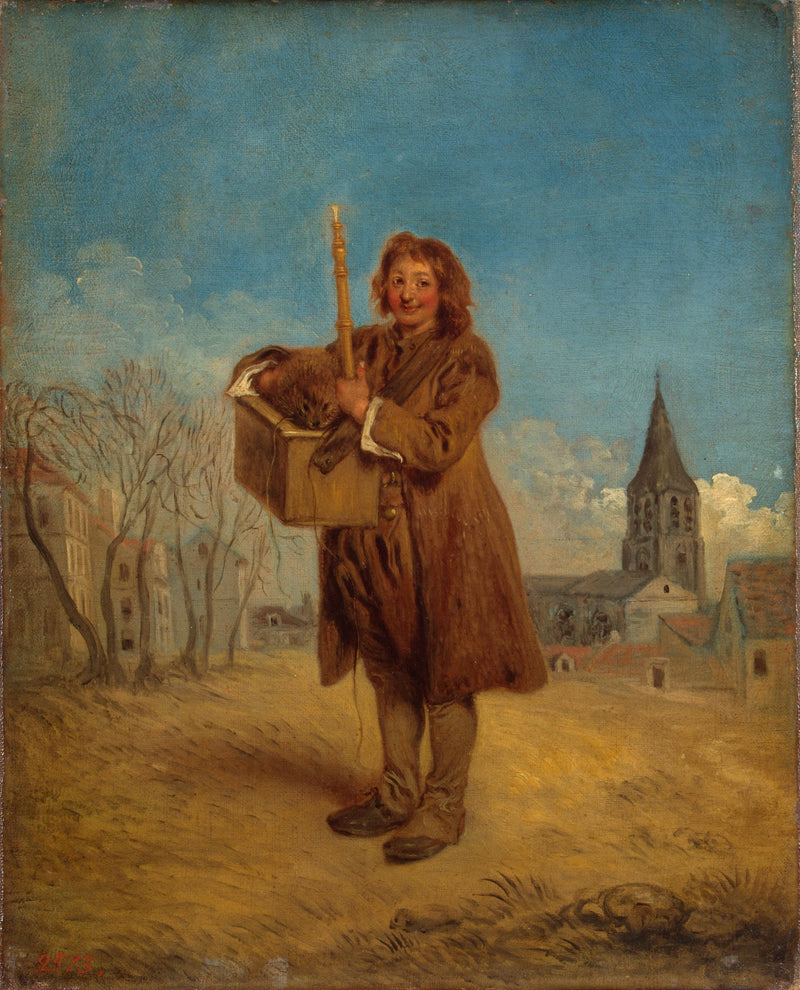 De Savoyard en de Marmot - Antoine Watteau