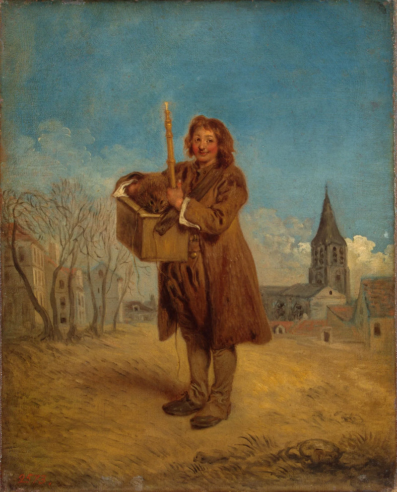 De Savoyard en de Marmot - Antoine Watteau