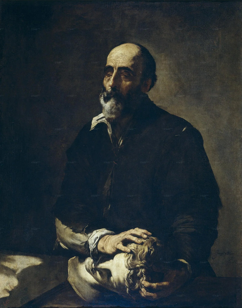 De blinde beeldhouwer - Jusepe de Ribera