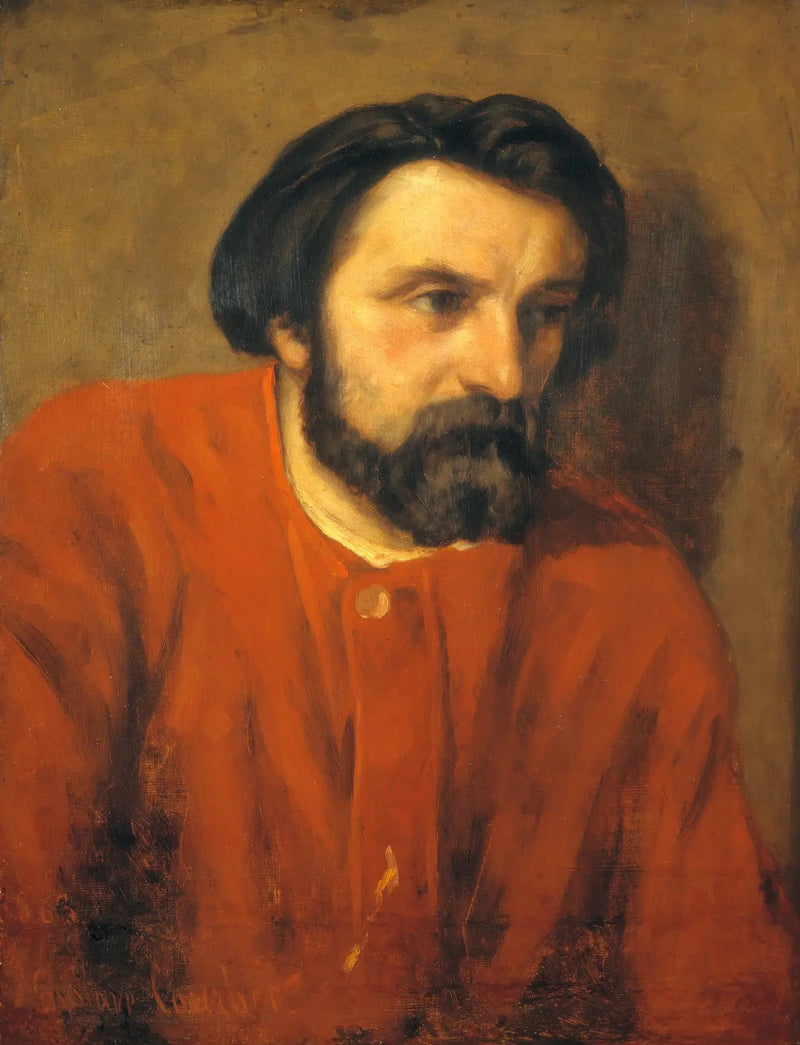 De beeldhouwer Louis-Joseph Lebœuf - Gustave Courbet
