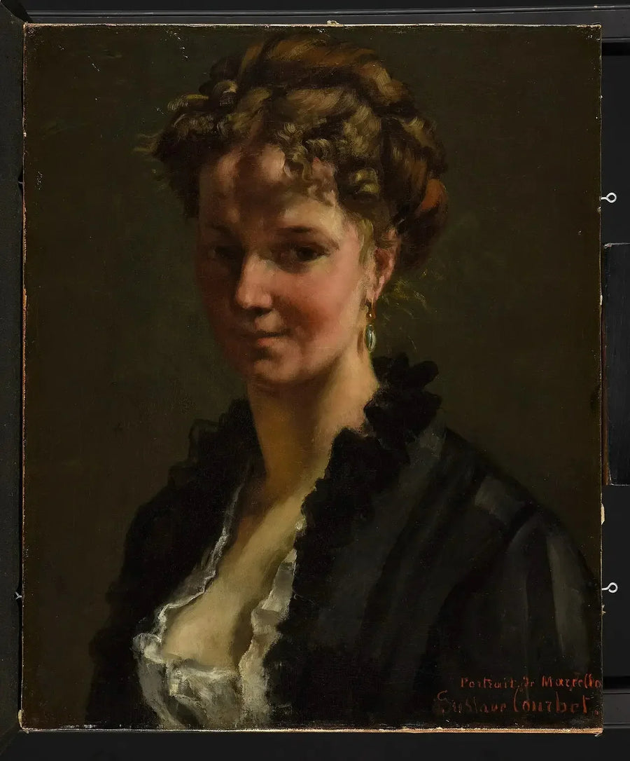 De beeldhouwer Marcello (Duchesse de Castiglione-Colonna) - Gustave Courbet