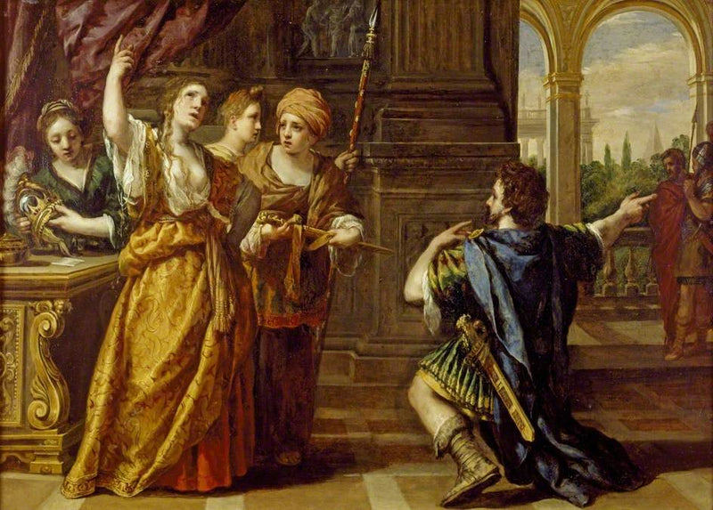De eed van Semiramis - Pietro da Cortona