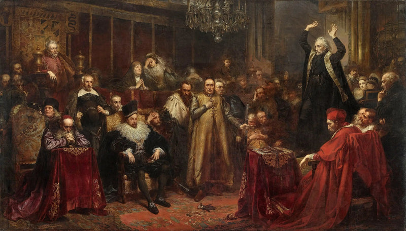 De Prediking van Piotr Skarga - Jan Matejko

Source:
Le Sermon de Piotr Skarga - Jan Matejko