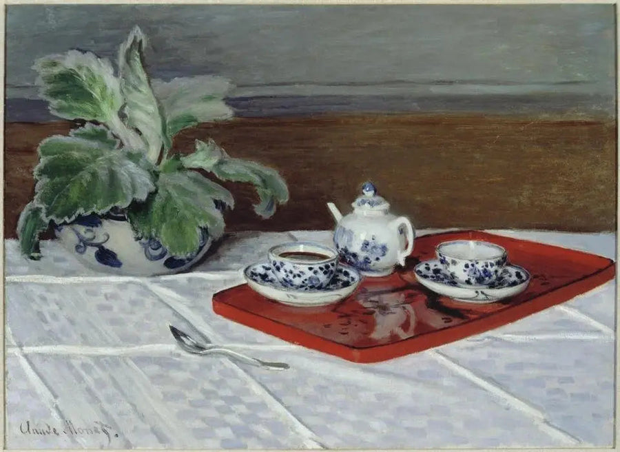 De theeset - Claude Monet