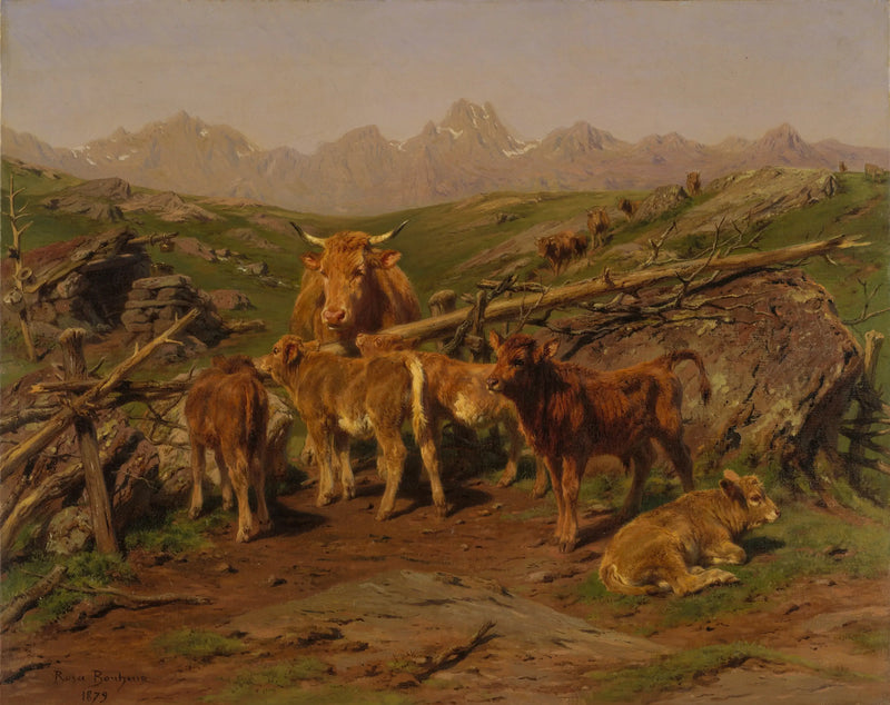 Het afzweren van kalveren - Rosa Bonheur