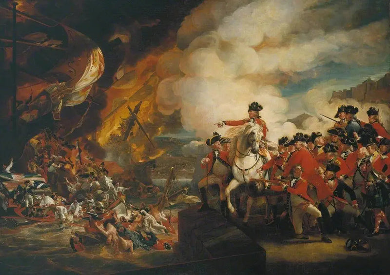 De zetel en de verlichting van Gibraltar, 13 september 1782; replica - John Singleton Copley

Source:
Le siège et le soulagement de Gibraltar, 13 septembre 1782 ; réplique - John Singleton Copley