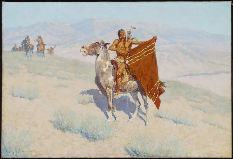 Het signaal van de deken - Frederic Remington

Source:
Le signal de la couverture - Frederic Remington