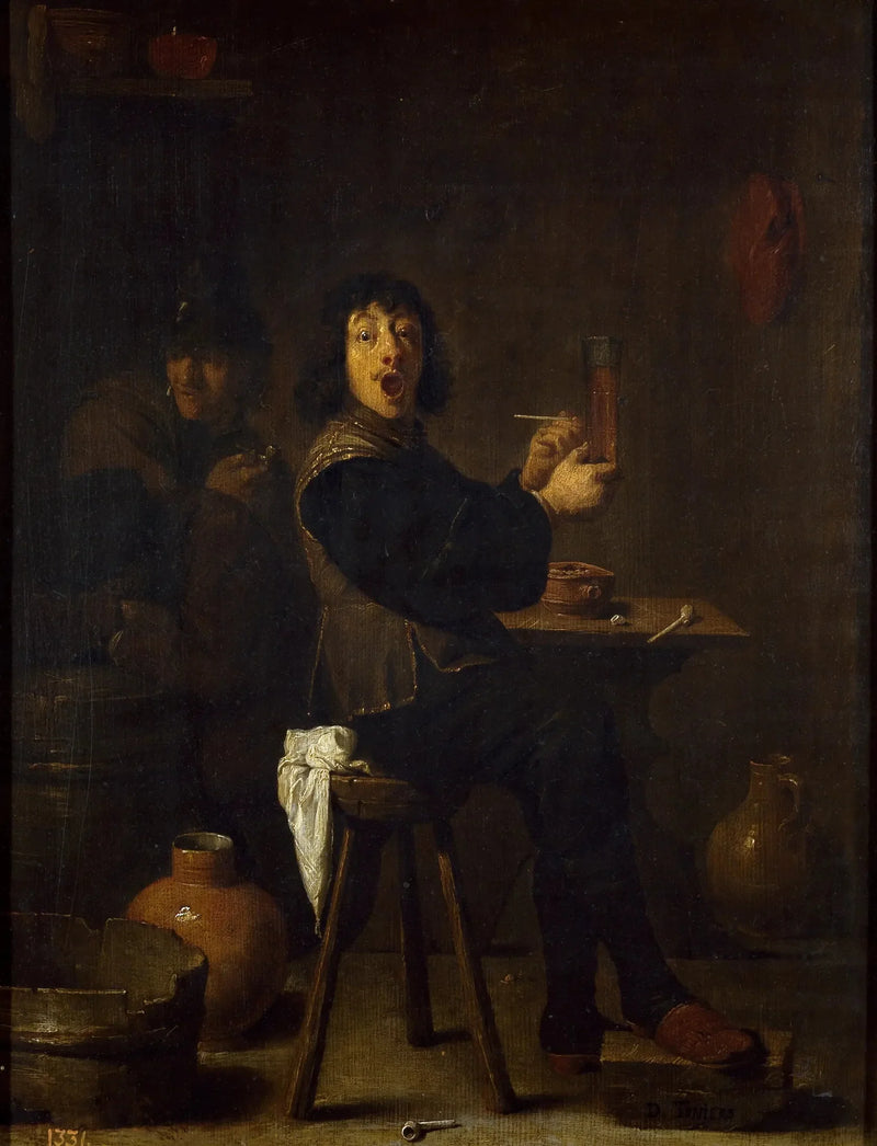 De vrolijke soldaat - David Teniers de Jonge

Source:
Le soldat joyeux - David Teniers le Jeune