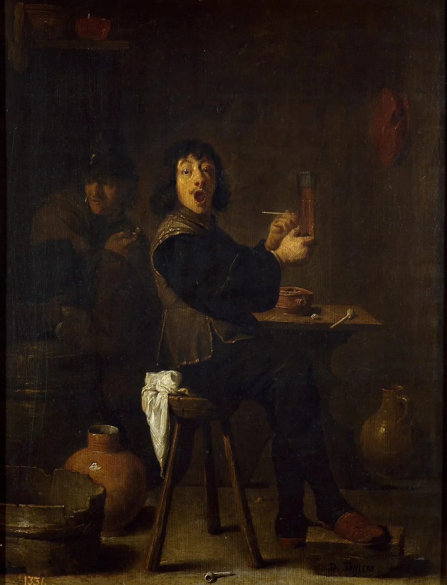 De vrolijke soldaat - David Teniers de Jonge

Source:
Le soldat joyeux - David Teniers le Jeune