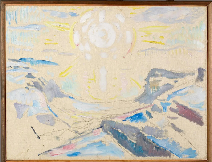 De Zon - Edvard Munch