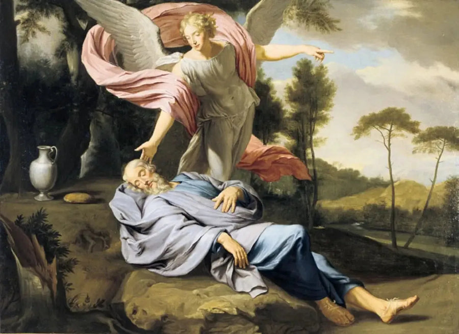 De slaap van Élie - Louis Jean François Lagrenée

Source:
Le Sommeil d'Élie - Louis Jean François Lagrenée