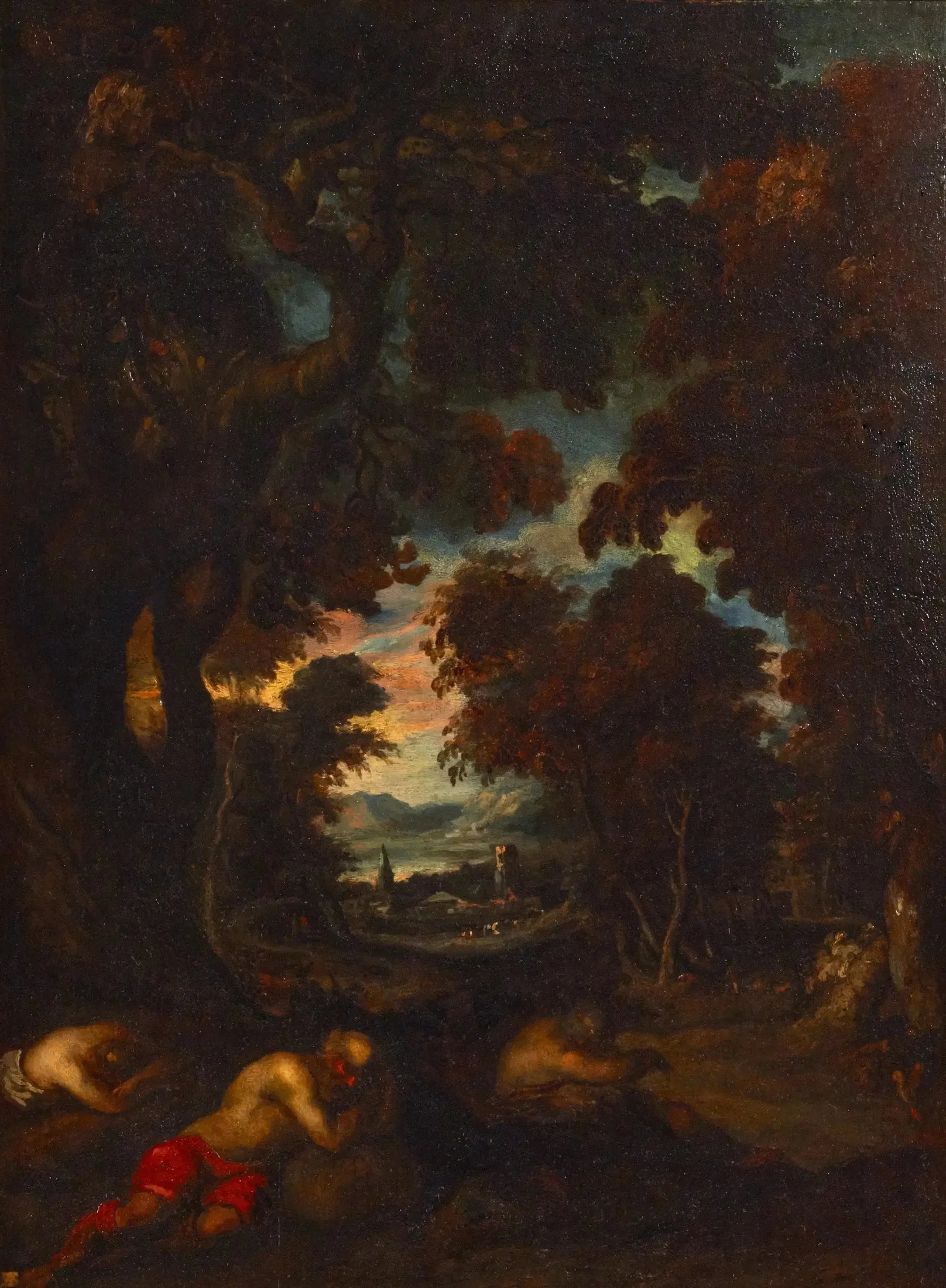 Le Sommeil Des Paysans - Théodore Géricault image 1 reproduction artisanale de tableau