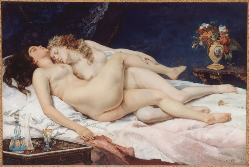 De Slaap - Gustave Courbet
