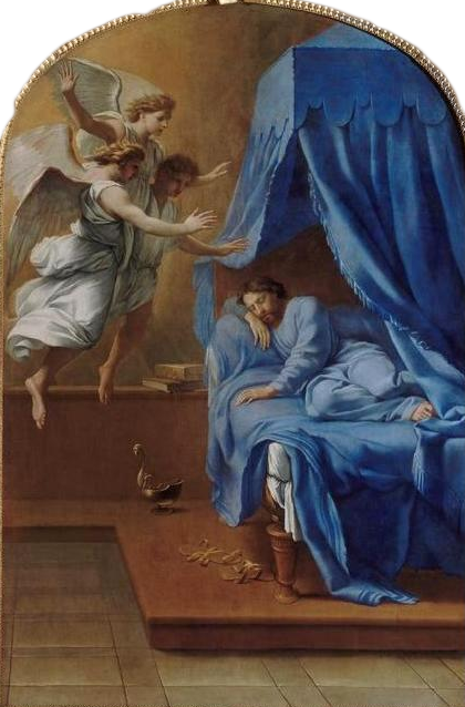 De droom van Sint Bruno - Eustache Le Sueur