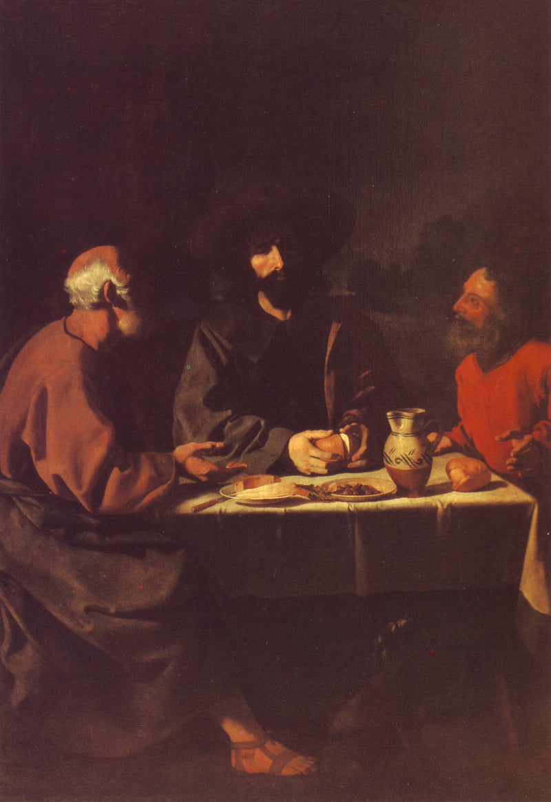 Het Avondmaal bij Emmaüs - Francisco de Zurbarán
