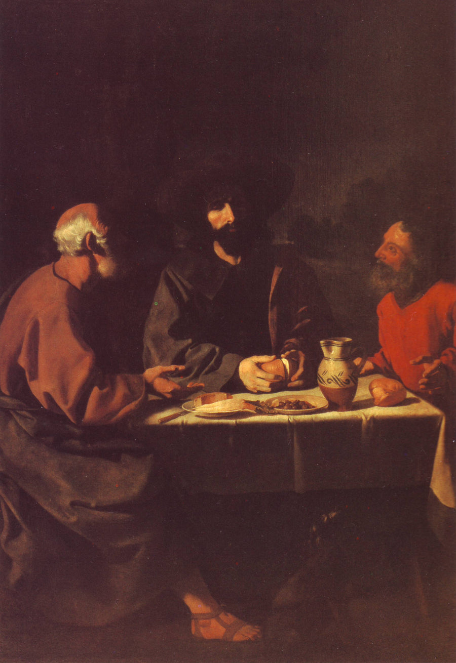 Het Avondmaal bij Emmaüs - Francisco de Zurbarán