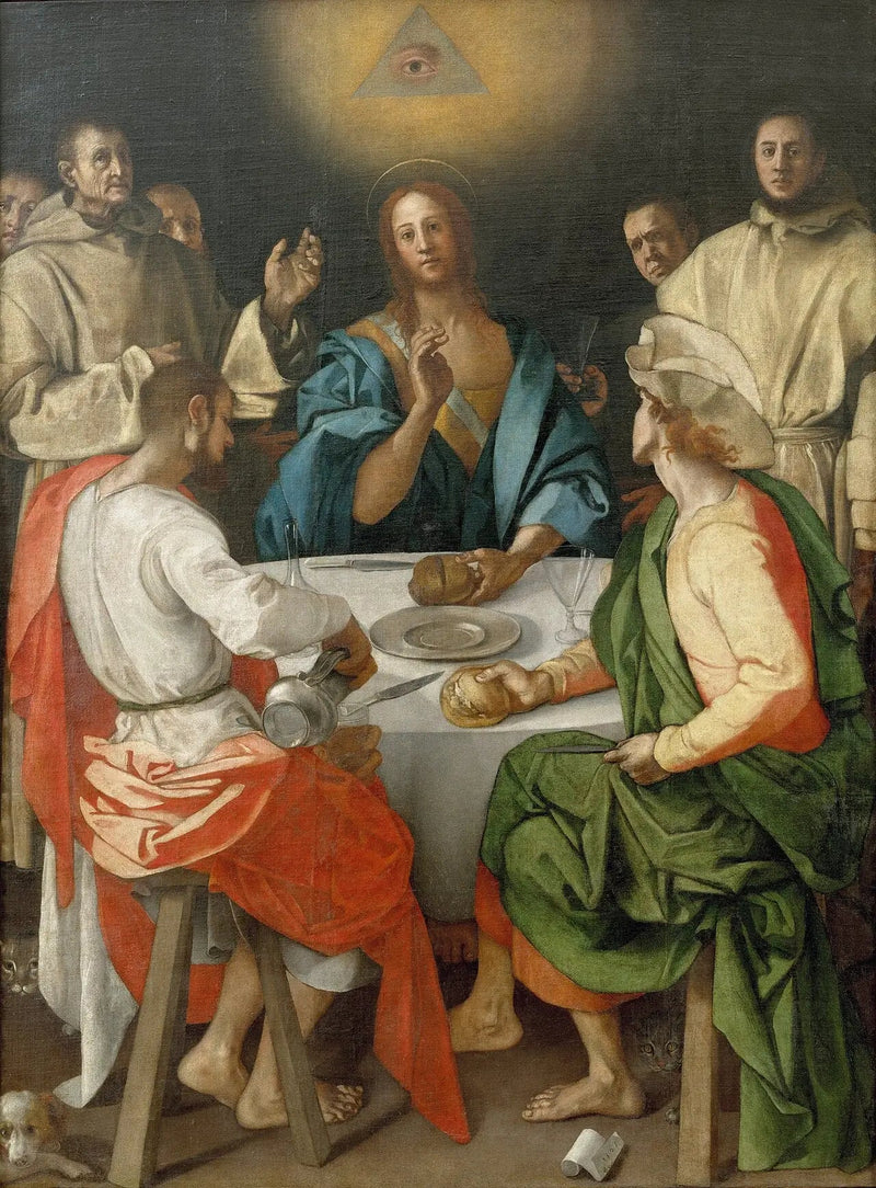 Het Laat Avondmaal bij Emmaüs - Pontormo