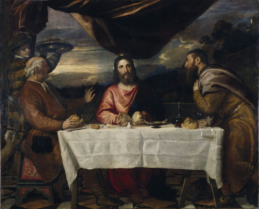 Het Avondmaal in Emmaüs - Titiaan
