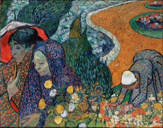 Le Souvenir du jardin à Etten - Van Gogh - Reproductions de tableaux et peintures haut de gamme