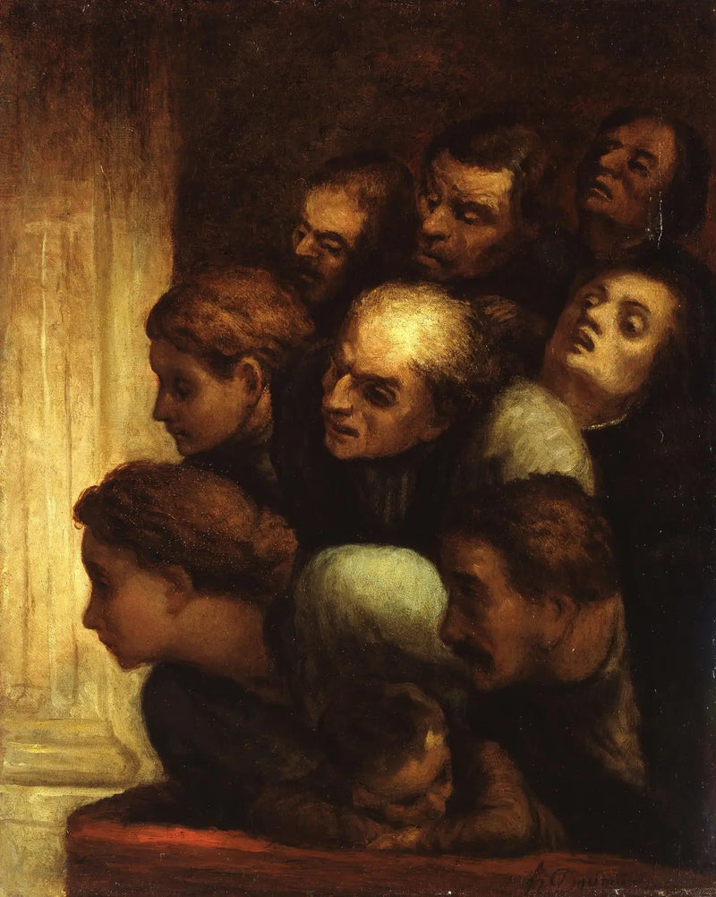 De Gratis Spectakel - Honoré Daumier