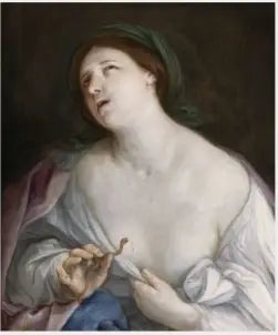 De zelfmoord van Cleopatra - Guido Reni