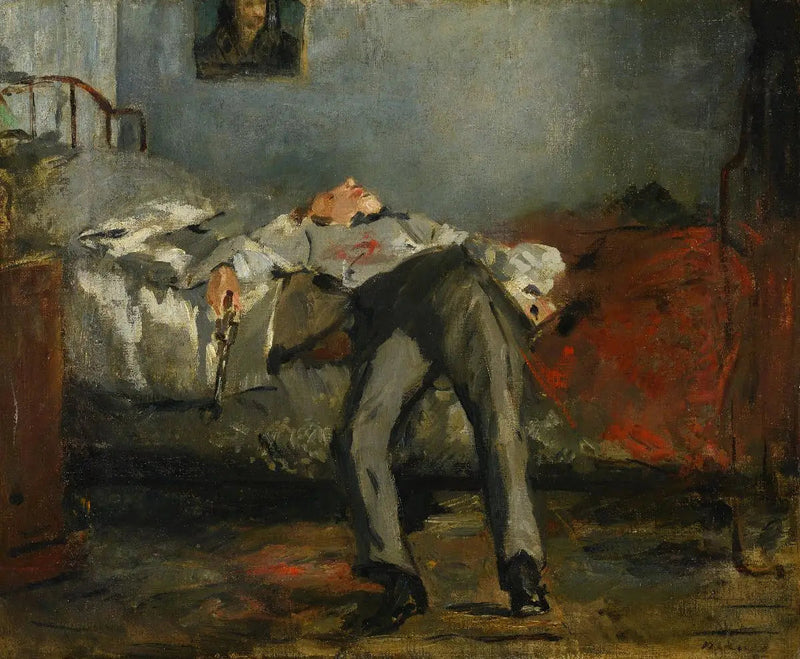 De Zelfmoord - Édouard Manet