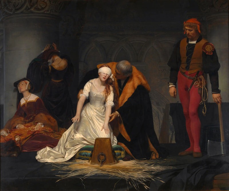 De Lijdensweg van Jane Grey - Paul Delaroche

Source:
Le Supplice de Jane Grey - Paul Delaroche