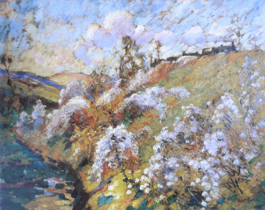 De spoorwegberm - Robert Antoine Pinchon