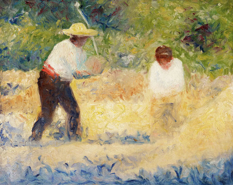 De stapel stenen - Georges Seurat