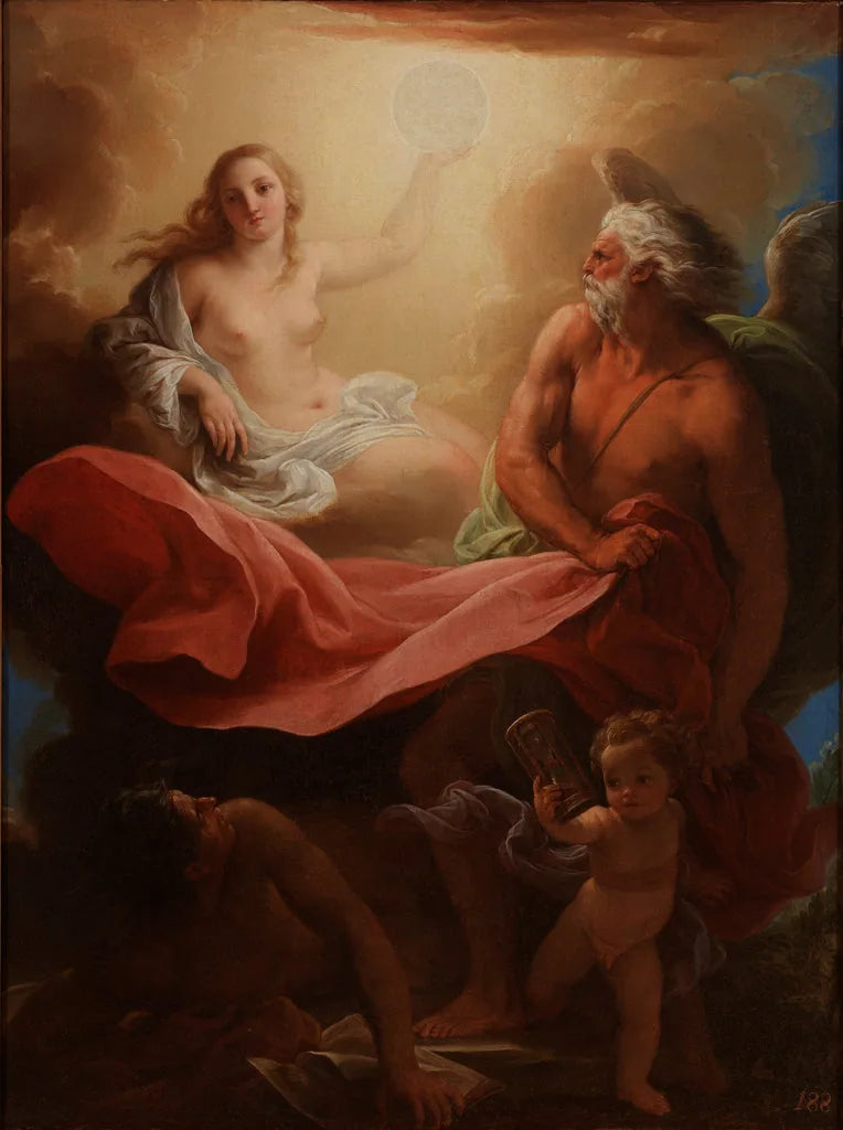 De tijd onthult de waarheid - Pompeo Batoni