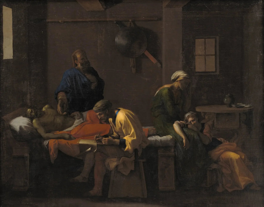 Het testament van Eudamidas - Nicolas Poussin