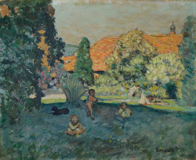 Het Roze Dak - Pierre Bonnard