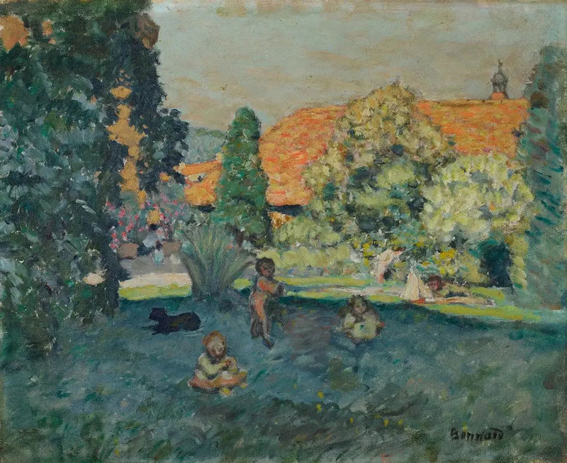 Het Roze Dak - Pierre Bonnard