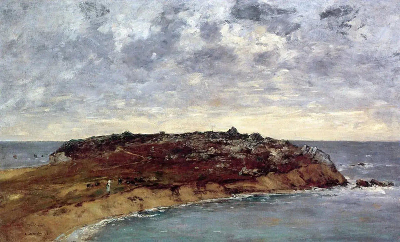 De Toulinguet, kusten van Camaret - Eugène Boudin