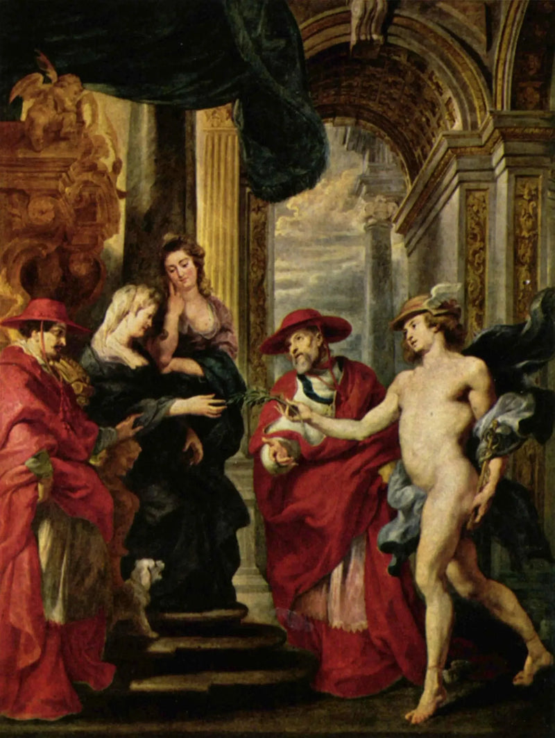Het Verdrag van Angoulême op 30 april 1619 - Peter Paul Rubens
