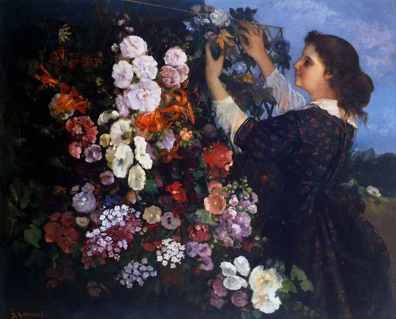 Het Geweven Doek - Gustave Courbet