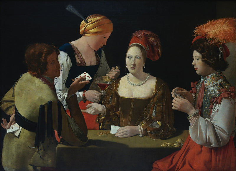 De bedrieger met de schoppenaas - Georges de La Tour