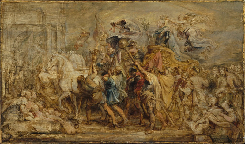 Het Triomf van Hendrik IV - Peter Paul Rubens