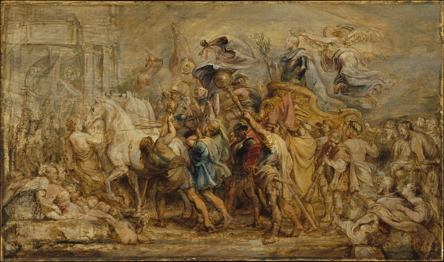 Het Triomf van Hendrik IV - Peter Paul Rubens