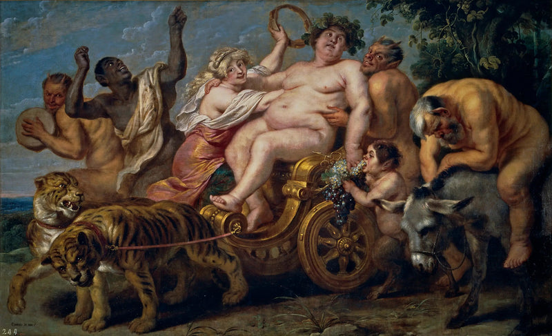 Bacchus' Triomf - Peter Paul Rubens