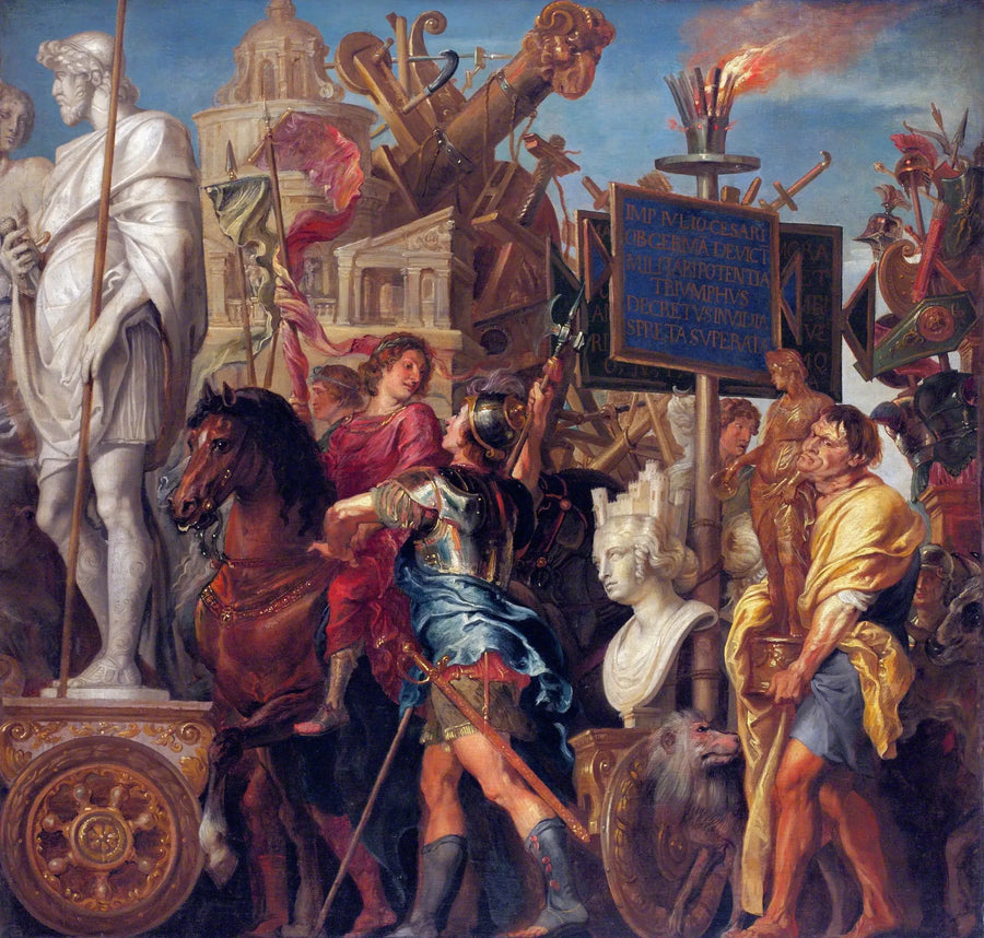 Het Triomf van Caesar - Peter Paul Rubens