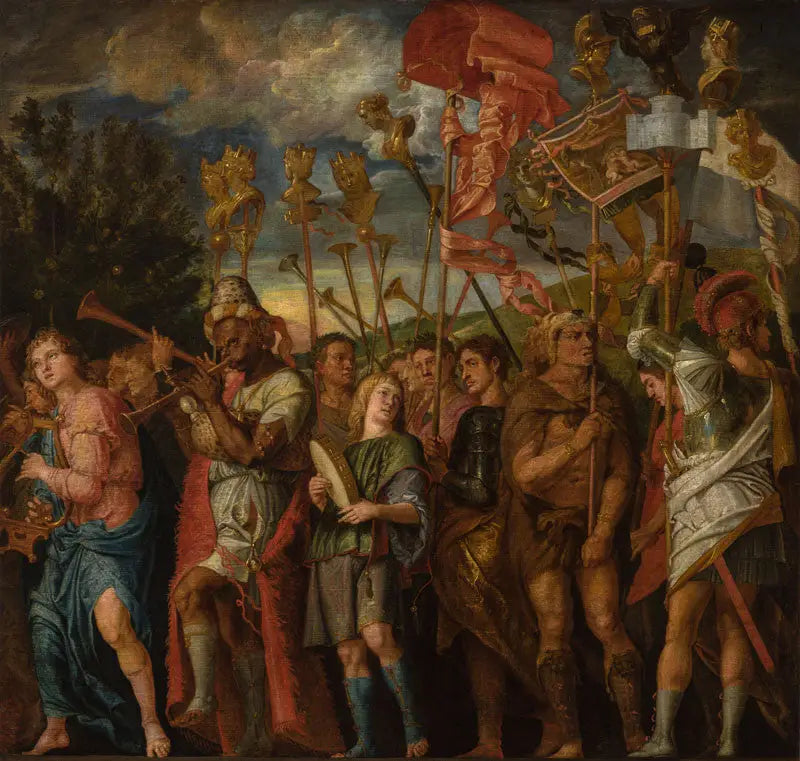Het Triomf van Caesar - Peter Paul Rubens
