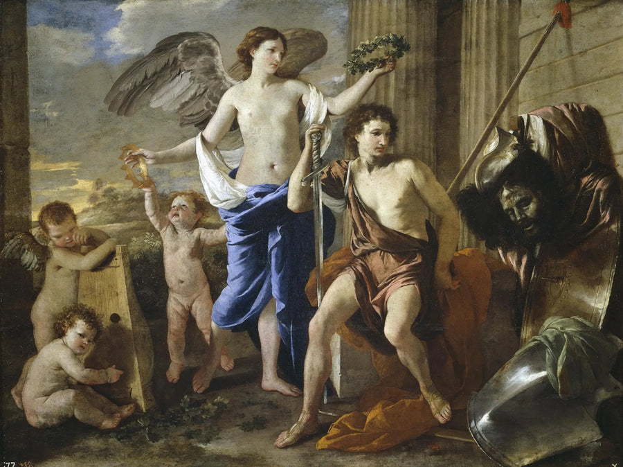 De Triomf van David - Nicolas Poussin